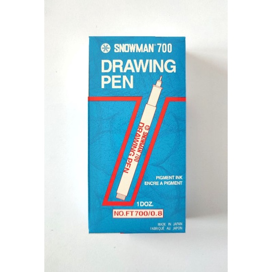 

Drawing Pen Snowman 700 Pigment Ink 0.8 mm