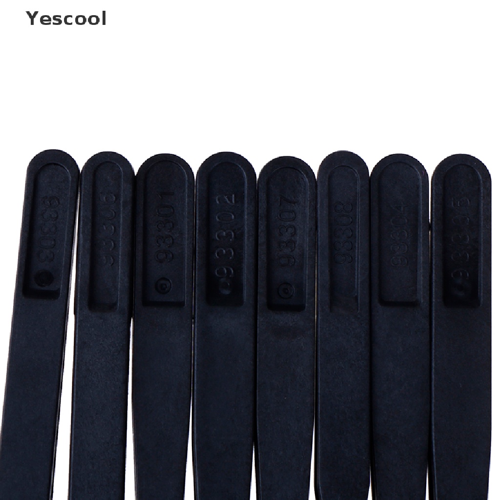 Yescool 8pcs / Set Pinset + Gunting + Pinset Anti Statis Bahan Plastik