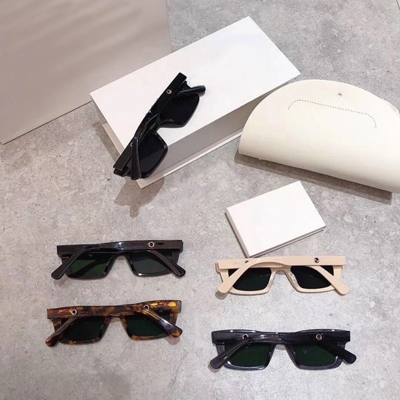 （YUZHU）COD Kacamata Hitam Bentuk Persegi Panjang Gaya Korea Untuk Wanita Kacamata Hitam Rectangle Sunglasses Women