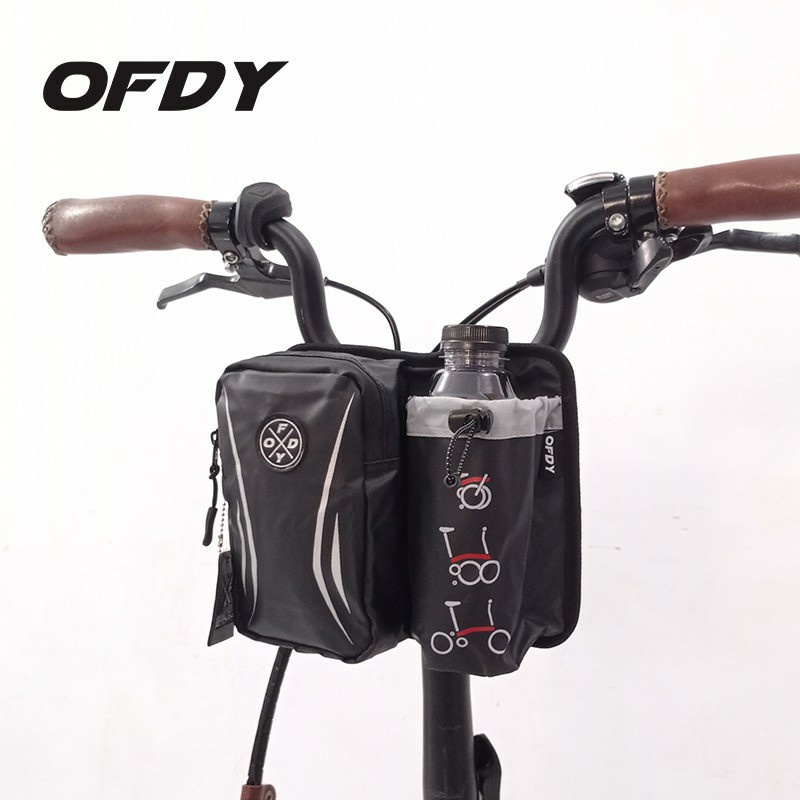 Ofdy Handlebar Bag Tas Stang Sepeda Lipat Seli Brompton Fnhon Dahon Tern Trifold Original Premium