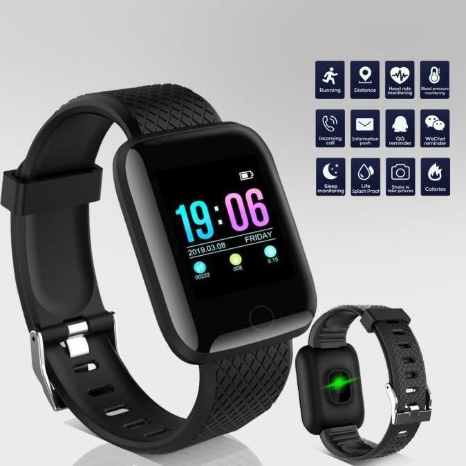 Smartwatch 116 Plus Jam Tangan Pintar (Sale)