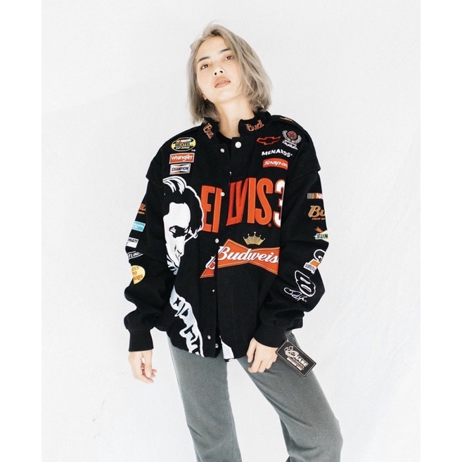 Dale Earnheart Jr. #8 Elvis Chase nascar Jacket  30th deadstock with tag