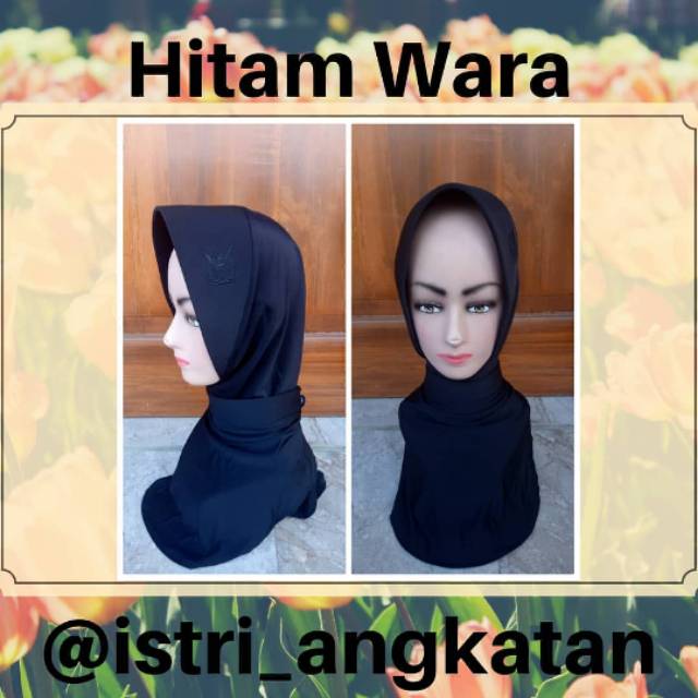 Jilbab Hitam Wara