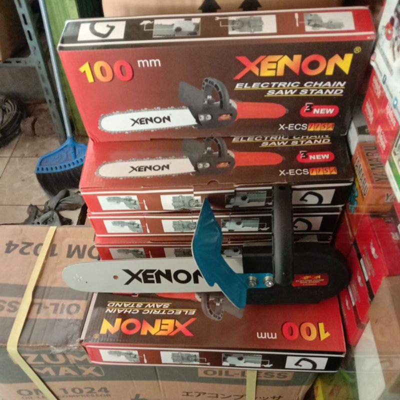 adaftor chainsaw chainsaw gergaji potong  kayu gerinda XENON 12" inch