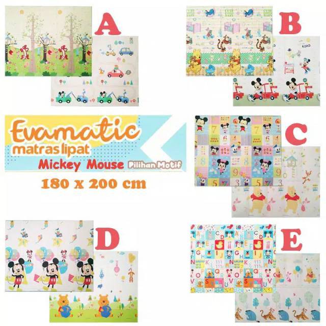 MATRAS PLAYMAT Matras Lipat Evamat