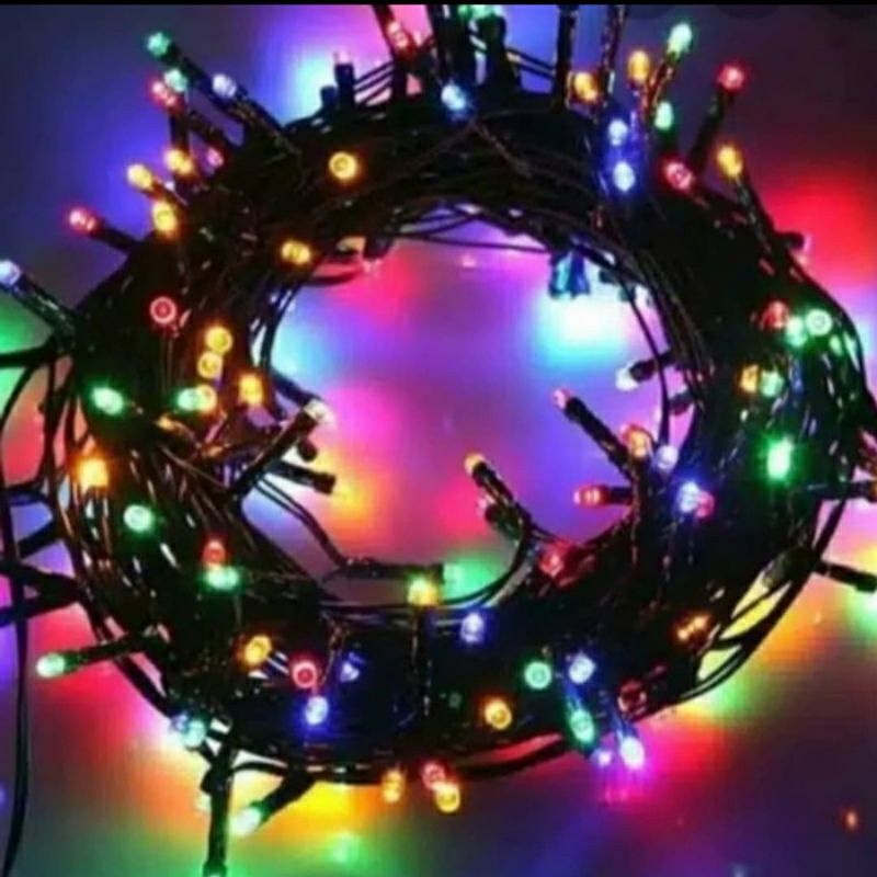 lampu tumbler warna warni lampu natal agustusan kelap kelip