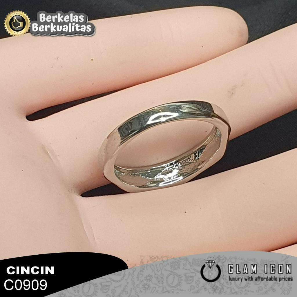 Cincin Couple polos cutting simple C0909 CCS