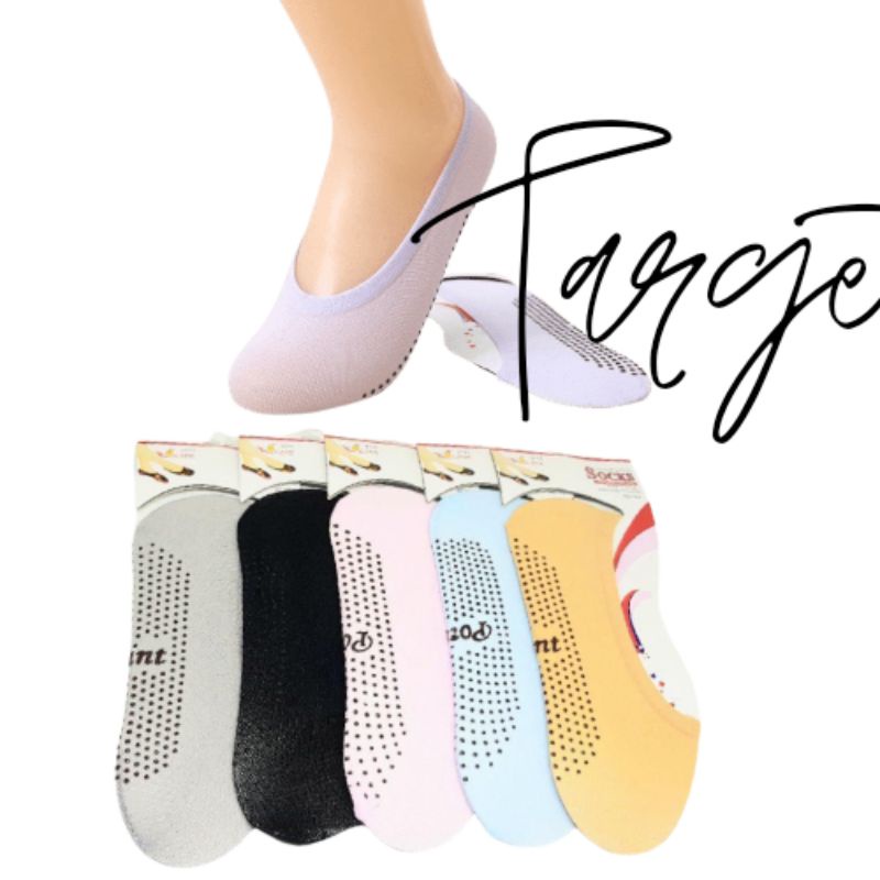 kaos kaki balet anti slip kaos kaki invisible / hidden socks