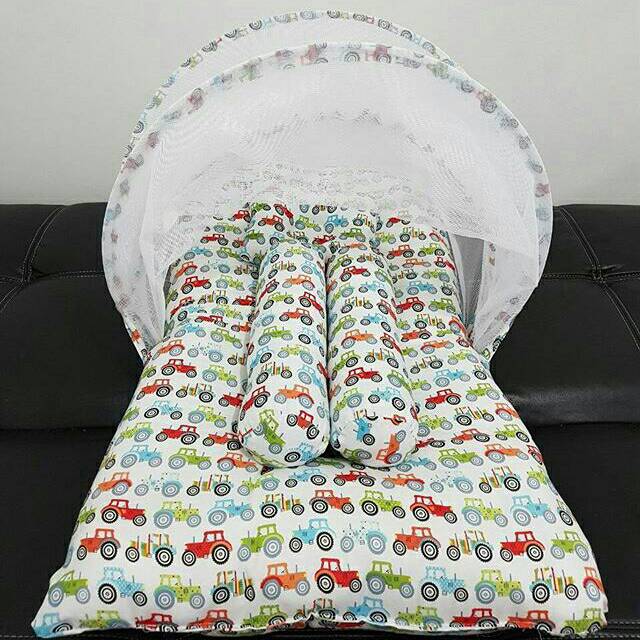 Kasur lipat kelambu bess mini tractor