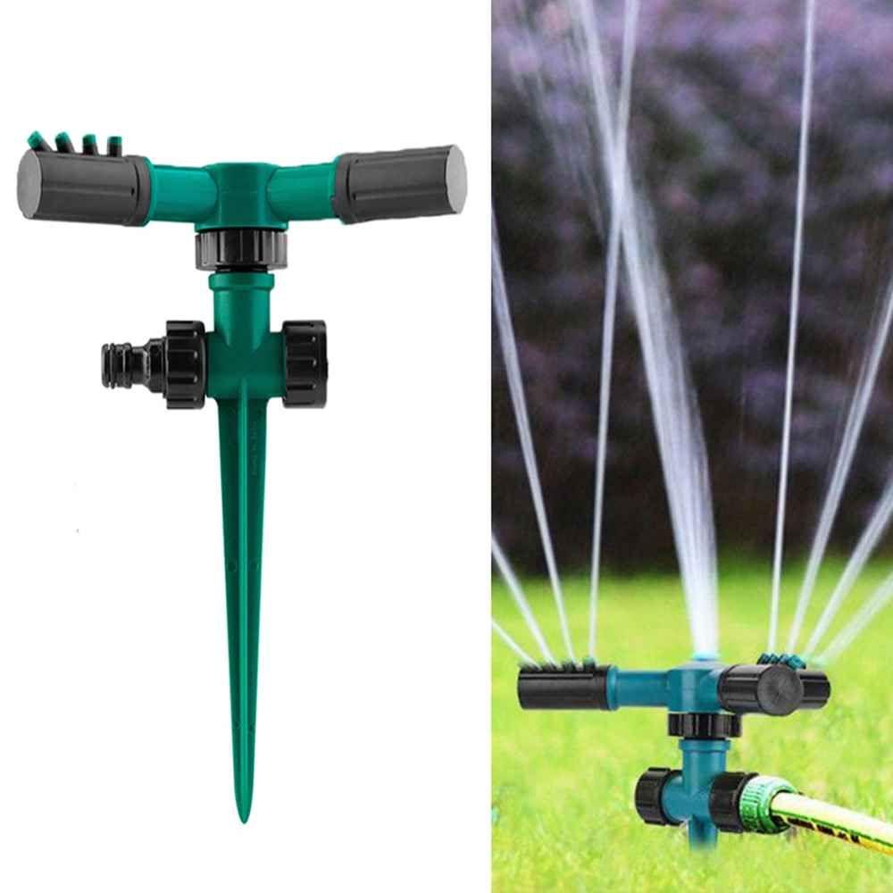 Solighter Sprinkler Taman Perlengkapan Berkebun 360putar Selang Cakupan Area Besar Rumput