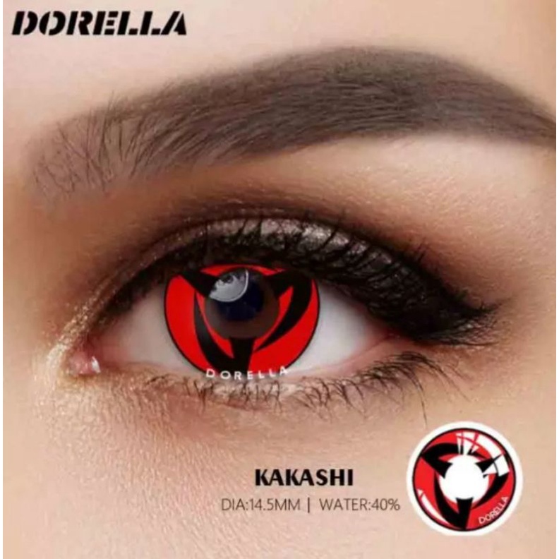 SALE SOFTLENS NARUTO KAKASHI NO BOX EXP 2026 COSPLAY HALLOWEEN ANIME