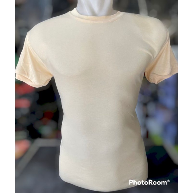 KAOS POLOS CREAM