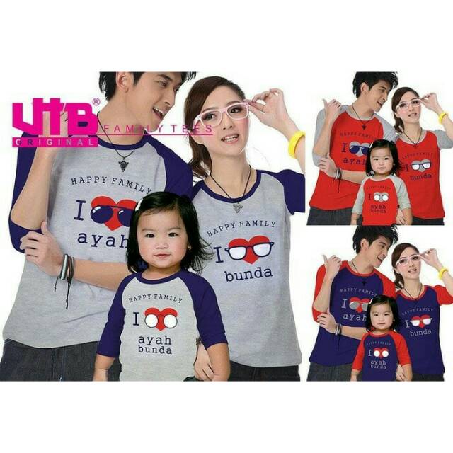  Contoh Baju Kaos Couple Keluarga  Desain Kaos  Menarik