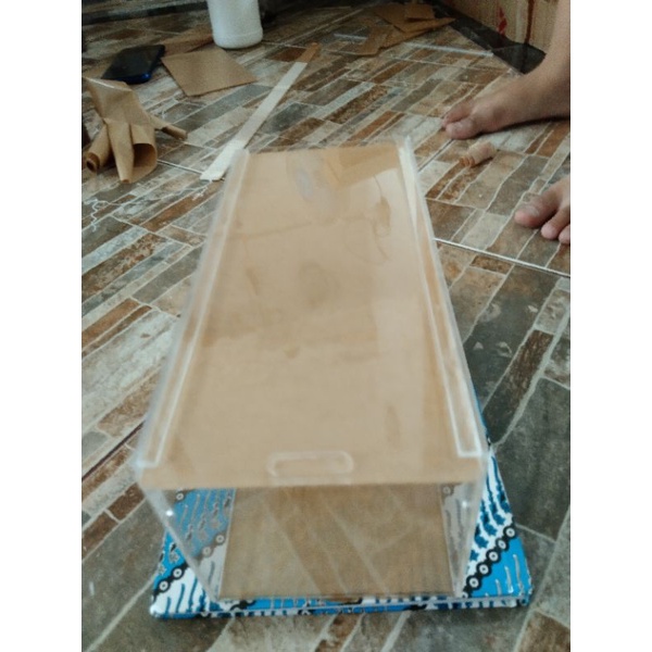 

sliding box hampers atau kotak kado serbaguna