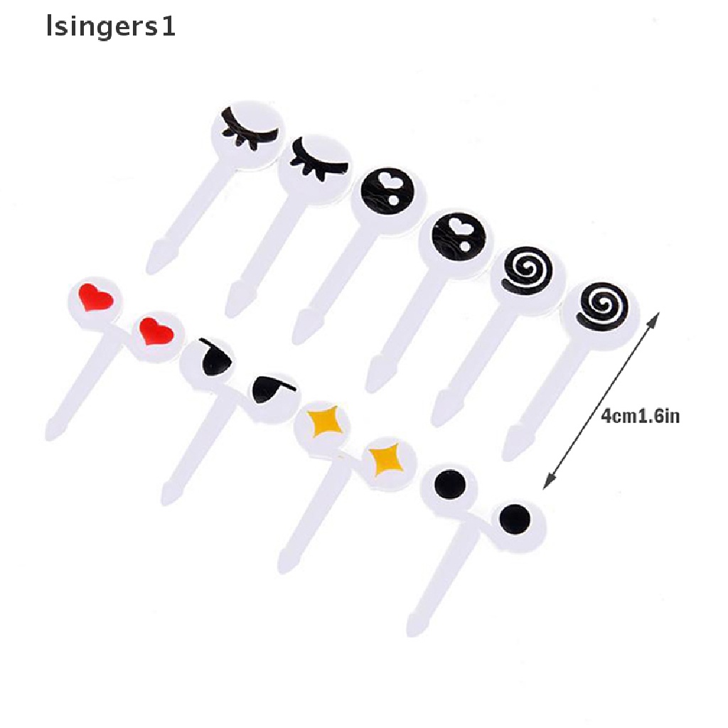 (lsingers1) Garpu Buah / Kue / Dessert Mini Motif Kartun Untuk Anak