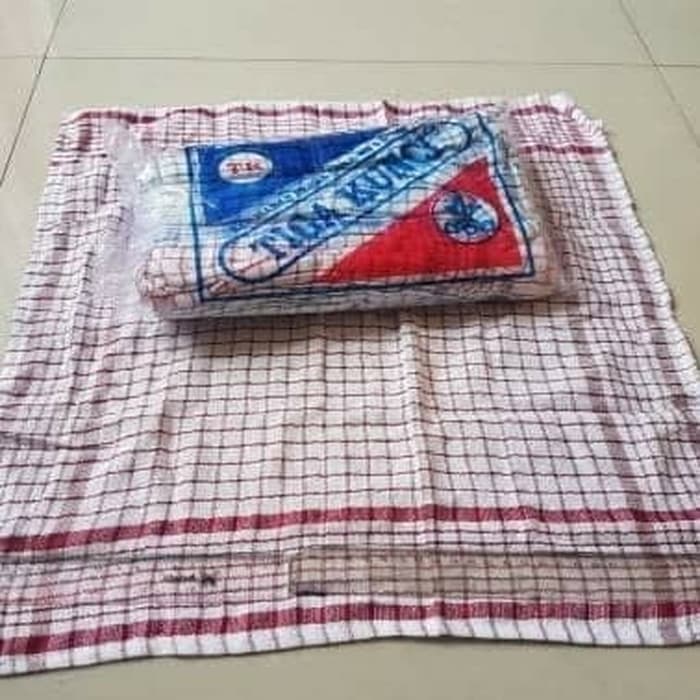 Lap serbet kotak kotak warna - Random