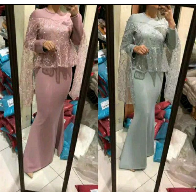 PRELOVED DRESS BROKAT