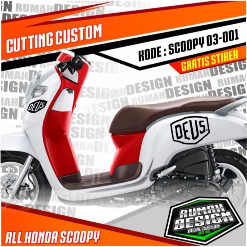 Sticker Scoopy Simple 003