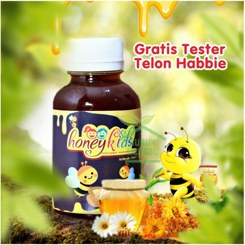 HONEYKIDS Madu Penambah Nafsu Makan dan Daya Tahan Tubuh Anak 130 Ml