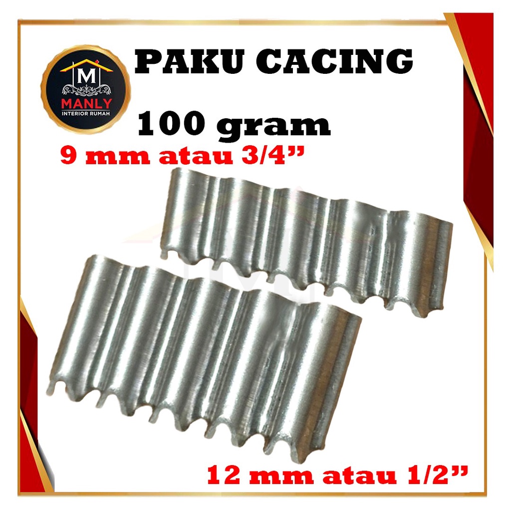 PAKU CACING / Paku Penyambung Triplek Kayu Nail (ISI 100 GRAM)