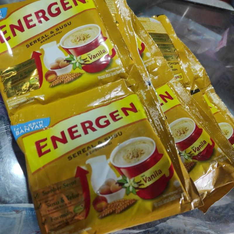 

Energen Sereal Sachet Rasa Vanila