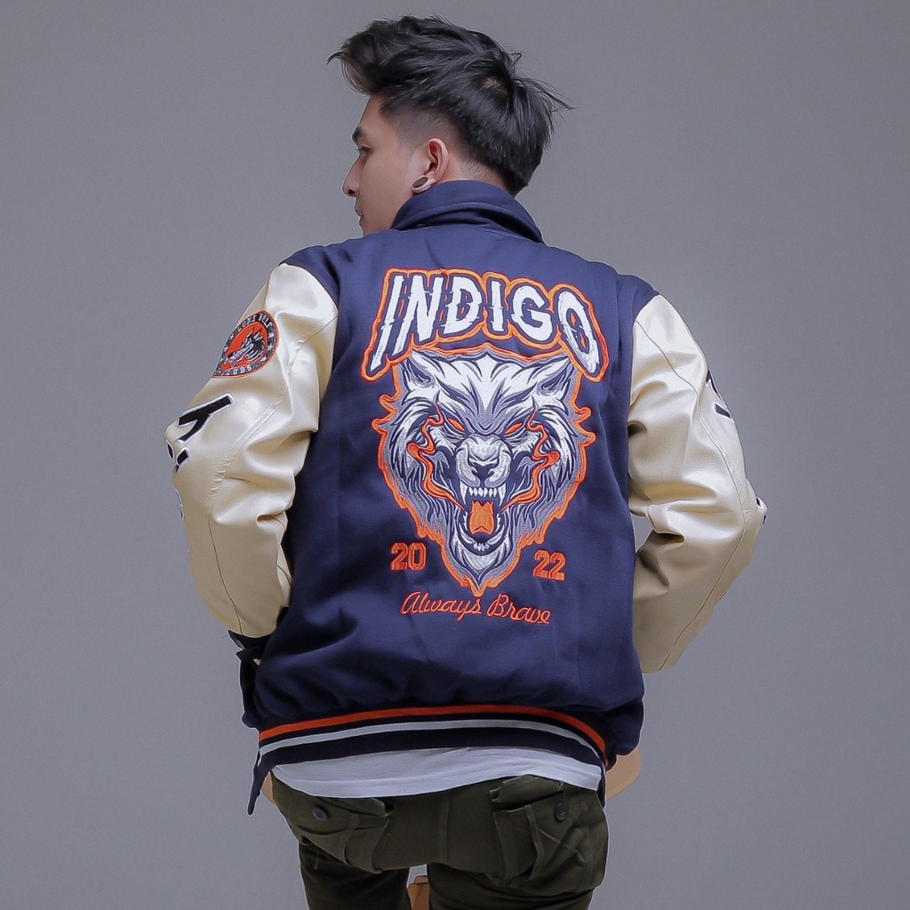 VARSITY JACKET BASEBALL PRIA PREMIUM FULL BORDIR