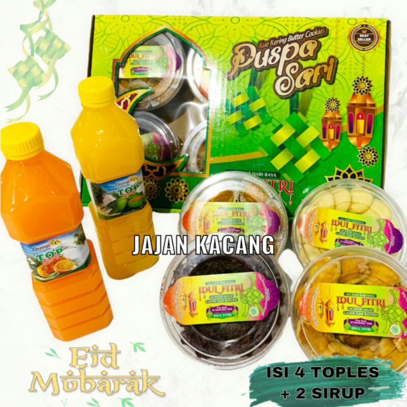 

PUSPA SARI SIRUP 2 2022/ HAMPERS LEBARAN 2022 / IDUL FITRI LEBARAN 2022 / KUE LEBARAN 2022 / PAKET LEBARAN 2022 / PAKET KUE LEBARAN MEDAN 2022
