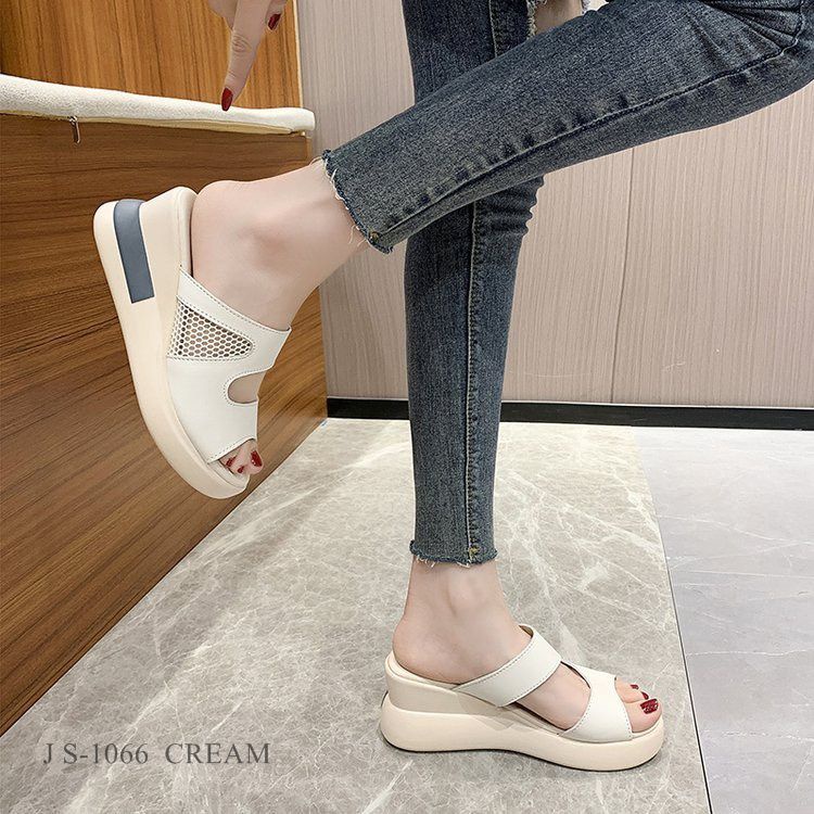 SANDAL WANITA WEDGES DAKODA SHOES S-1066