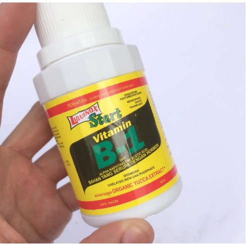 Vitamin Tanaman B1 Starter Liquinox 100 ml Anti Stress Akar Berkebun Tani