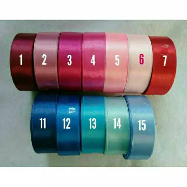 

Pita Satin roll 1inch 2.5cm
