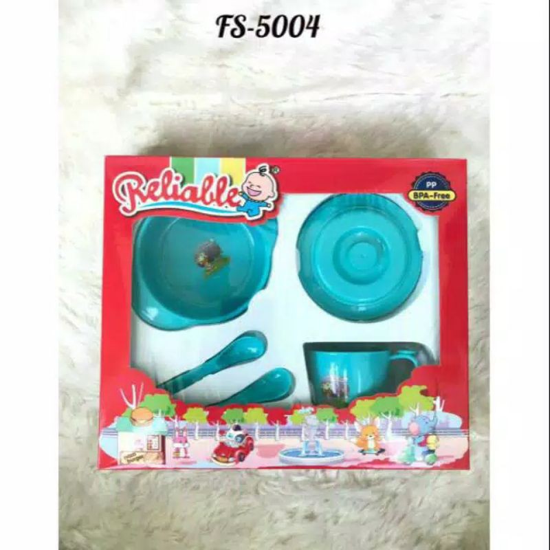 Reliable Feeding Set FS 5004 / Alat Makan Bayi