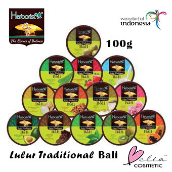 BELIA Herborist Lulur Traditional Bali 100g Hal   al BPOM