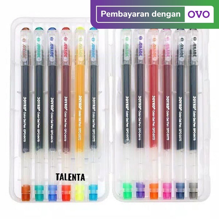

Promo Spesial Pulpen Joyko Gel 12 Warna Eksklusif