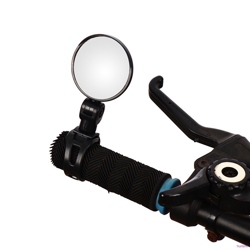 Bike Rearview Mirror Bicycle 15-35mm Handlebar Mounted Convet Rear View Mirror Cycling Accessory huiteni