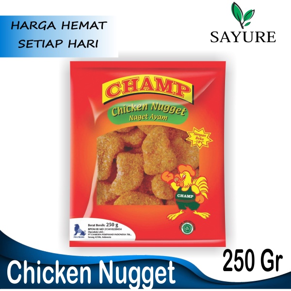 

CHAMP NUGGET AYAM 250 GR