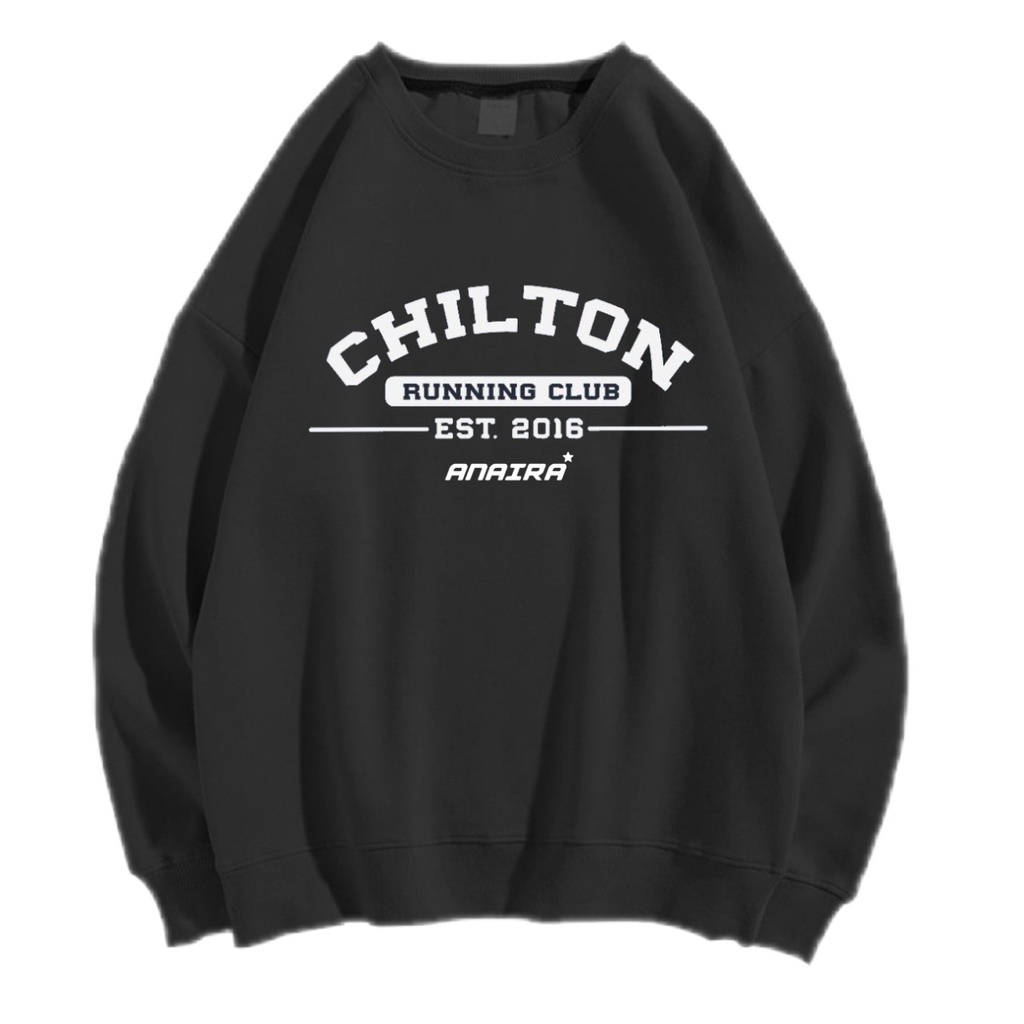 CHILTON SWEATER CREWNECK PRIA WANITA Size M-XXL ANAIRA