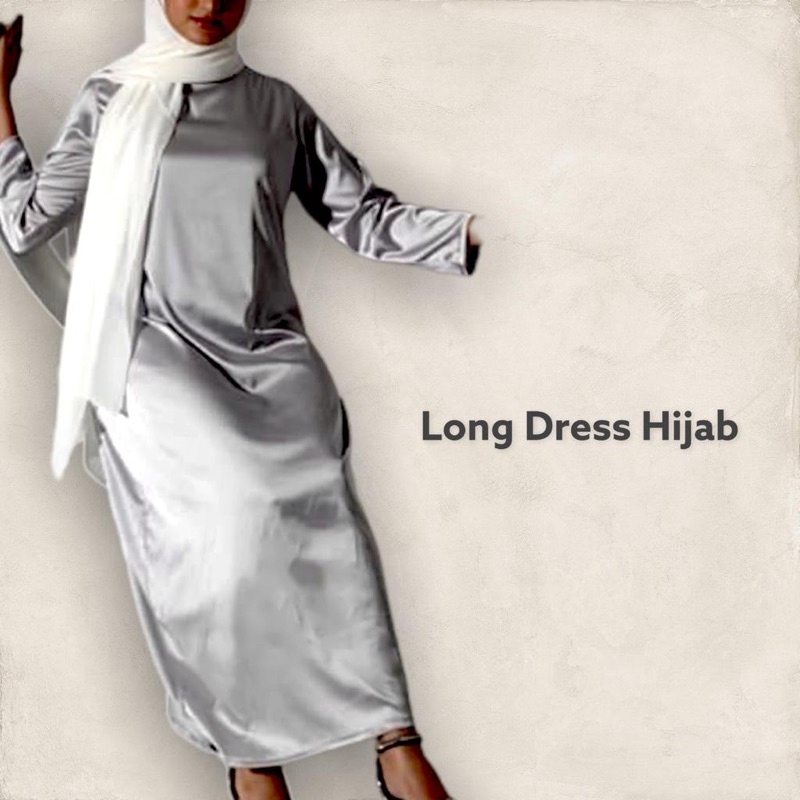 LONG DRESS HIJAB PREMIUM DALEMAN KONDANGAN / WISUDA / LAMARAN / BRIDESMAID / NIKAHAN