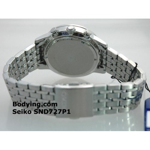 Seiko Quartz SND727P1 Chronograph White Dial | Jam Pria SND727