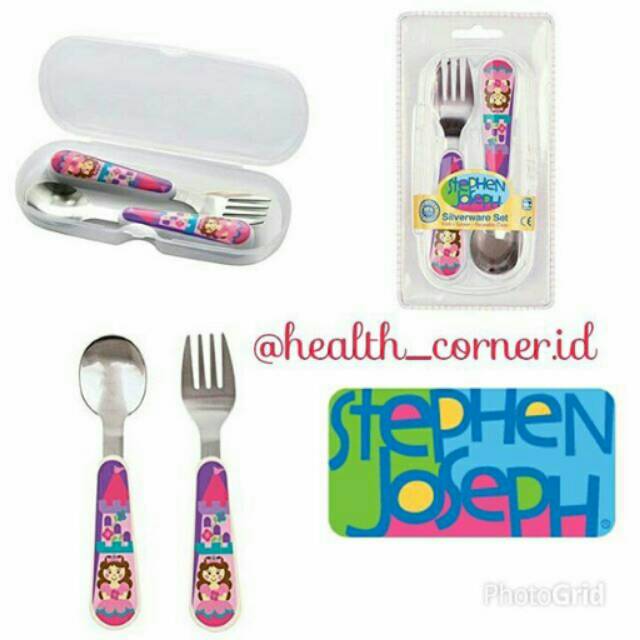 Stephen Joseph Silverware Set - Princess