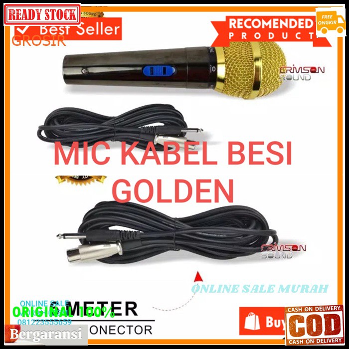 G116 Crimson mic kabel dynamic Microphone cable ORIGINAL 100% mik karaoke mikrophone profesional pro musik music audio sound sistem system vokal vocal panggung dj studio G116   BISA DIGUNAKAN KE SEGALA ALAT AUDIO  Bahan besi  DYNAMIC MICROPHONE  Tidak pak