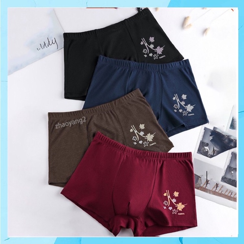{ ISI 4 PCS } BOXER SEAMLESS ORIGINAL IMPOR BERKUALITAS PREMIUM NYAMAN LE CELANA DALAM ADEM KESEHATA