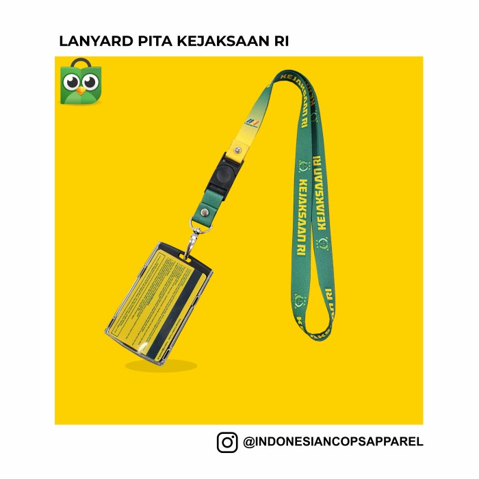 

Sale Lanyard Pita Kejaksaan Ri (Kalung Id Card) Gilaa!!!
