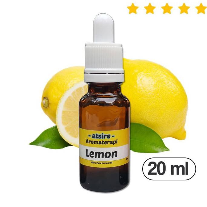 20ml LEMON Essential Oil Aromatherapy- Aromaterapi Minyak Atsiri Lemon