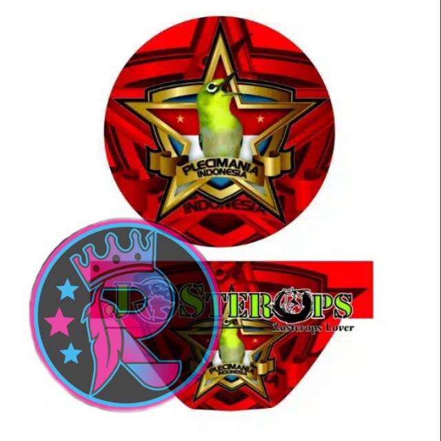 Sticker tebok PLECI pcmi josterops