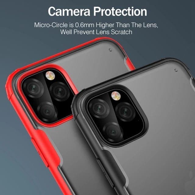 IPHONE 11 / 11 PRO / 11 PRO MAX SOFT CASE FROSTED TRITONE SERIES