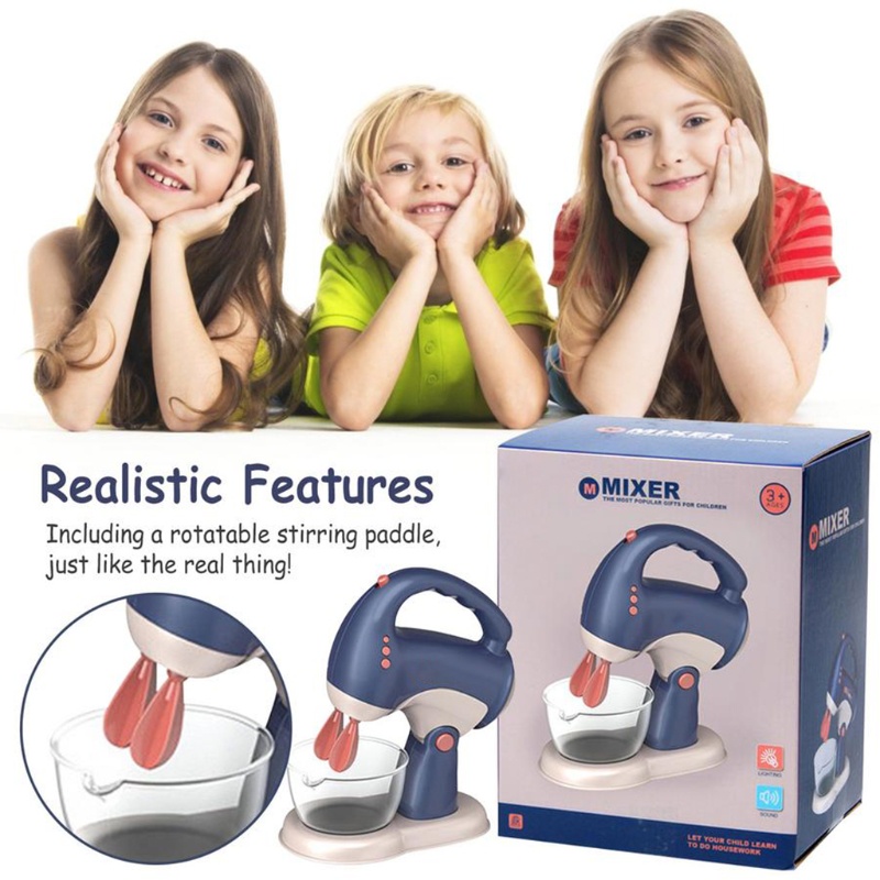 Mary Realistis Party Pretend for Play Mainan Aksesoris Rumah Boneka Dapur Untuk Bermain Set