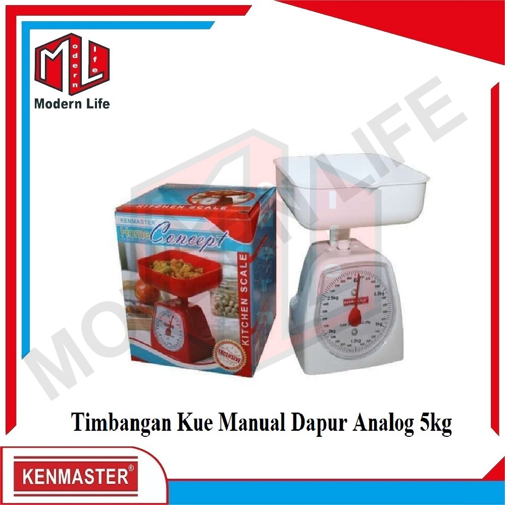 Kenmaster Timbangan Kue 5 KG / Kenmaster Timbangan Dapur Analog 5 KG