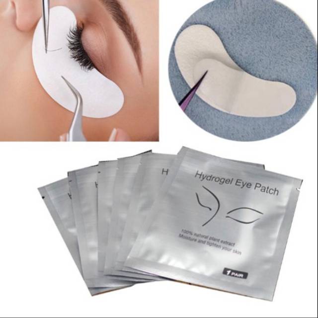 Eyepatch Hydrogel 1BJ bantalan mata untuk eyelash extension
