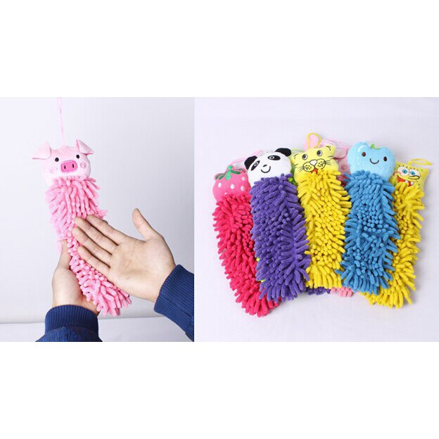 YA 257 - Lap Tangan Microfiber Cendol animal Karakter Handuk