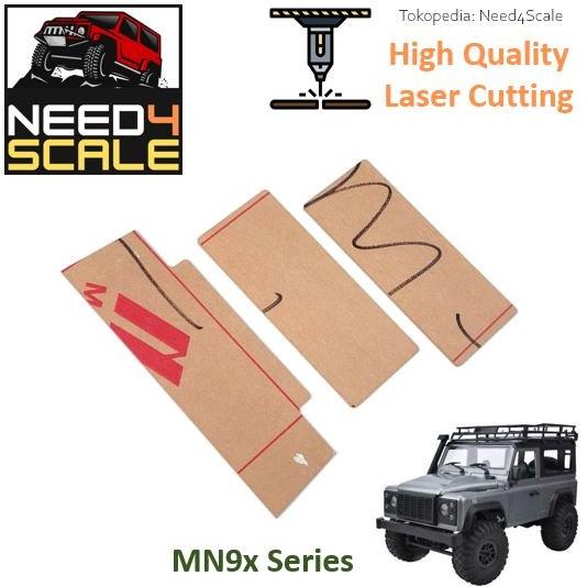 Kaca Akrilik utk RC MN90 MN99 MN98 MN99s